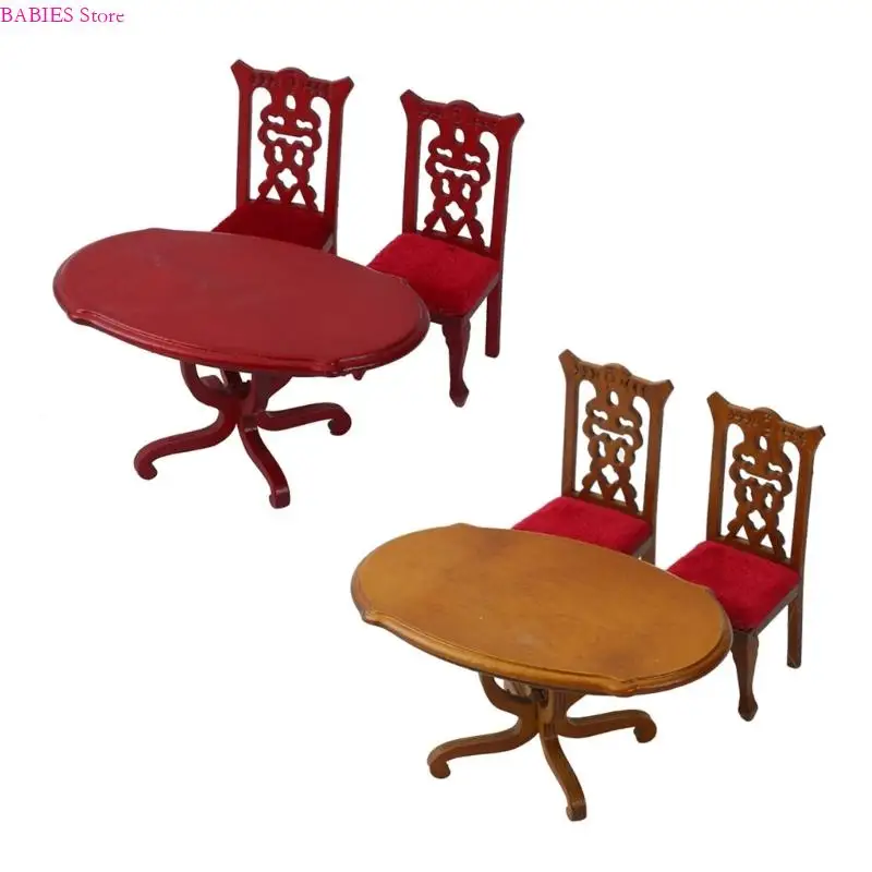 

C9GB Doll House Vintage Staul Table Model Display Стул стул игрушка 1:12 Масштабная мебель