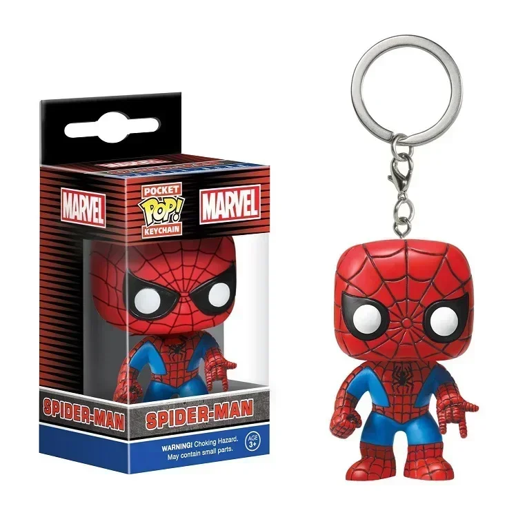 FUNKO POP Spider-Man the Spot Spider-GWEN GREEN GOBLIN ZOMBIE HUNTER SPIDEY Peter Parker Mysterio Schlüsselanhänger Vinylfigur Spielzeug