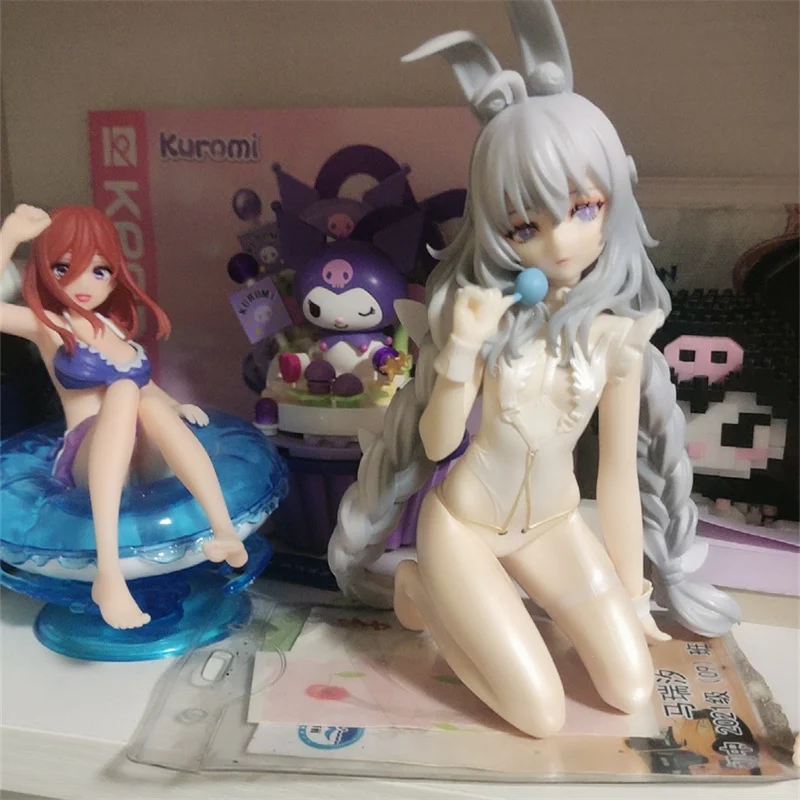 15cm Azur Lane Figures Mnf Le Malin Anime Action Figurine Kawaii Cute Bunny Girl Collection Doll Ornament Christmas Gift Toys