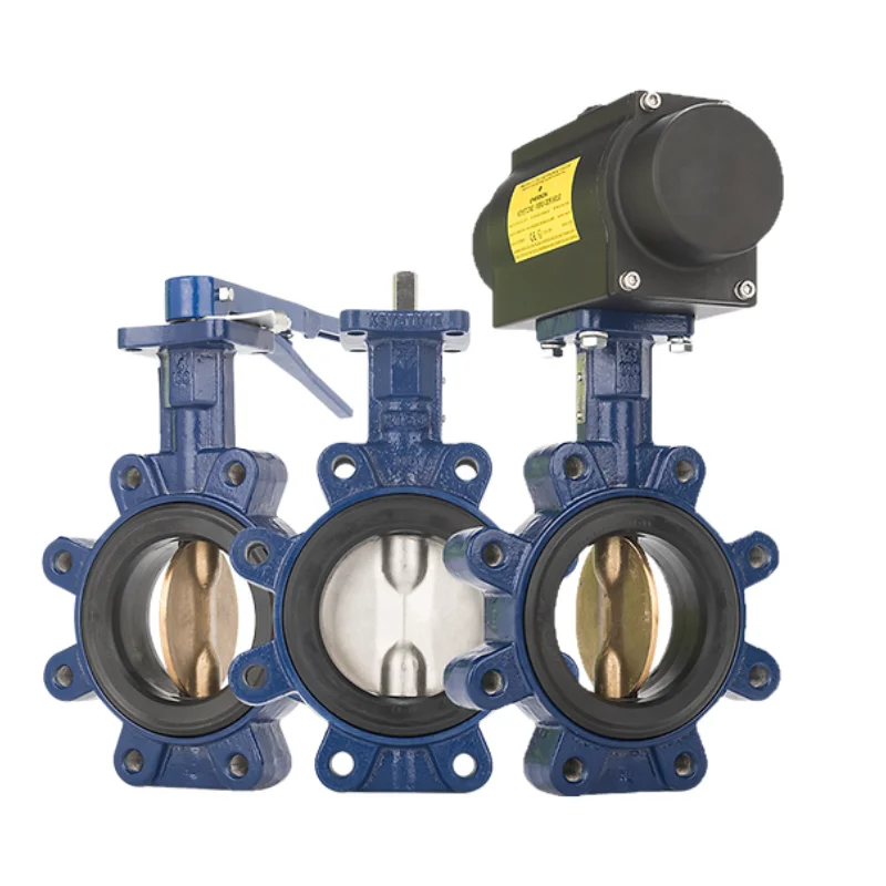 Flow Control Valve With Pneumatic Actuator Keystone GRW Series Butterfly Valve