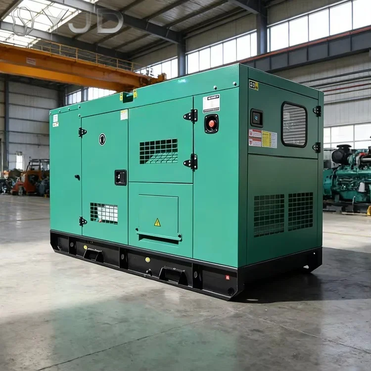 Generador Diésel Súper Silencioso de 20kw 25kw 70kw 100kw 200kw, Generador Portátil de 20kva 25kva, Grupo Electrógeno