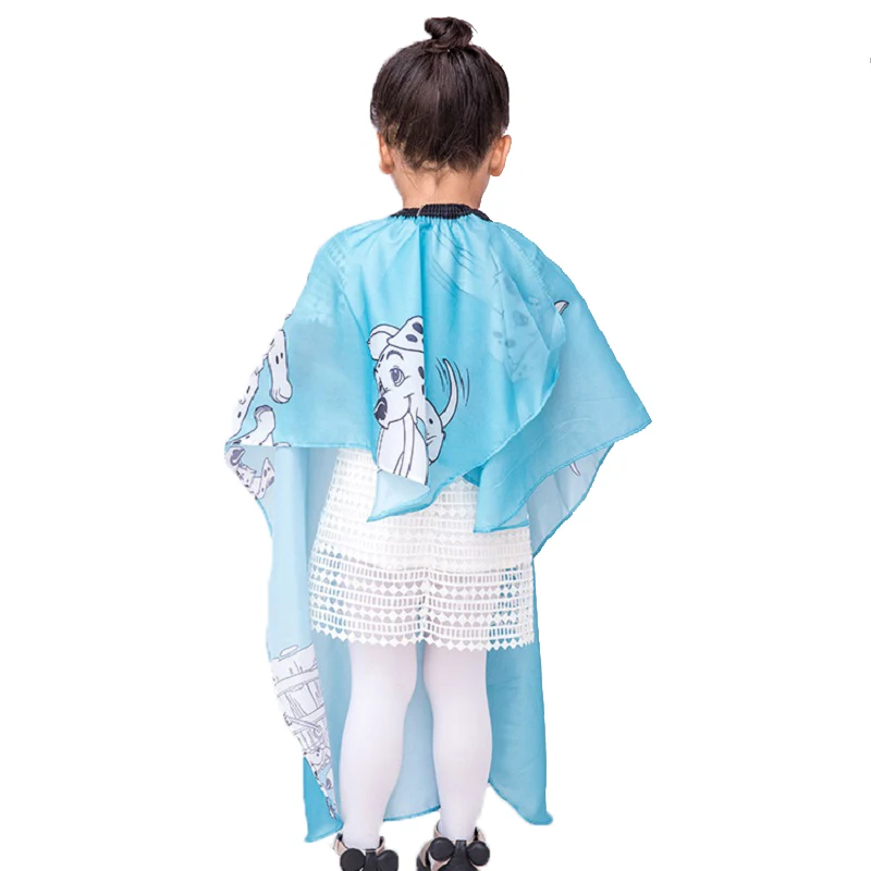 Haircut Salon Hairdressing Cape for Kids Child Styling Polyester Smock Cover Waterproof Shampoo & Cutting Household Gown Apron