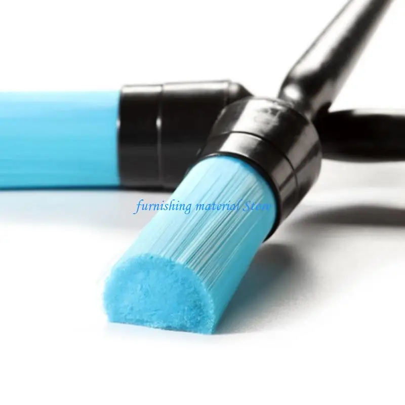 

Y5GD Portable Car Cleaning Brush Wheel Brush for Rim Brush Detailing Brush Auto- Car Cleaning Brush for Wheel Dashboard Inter