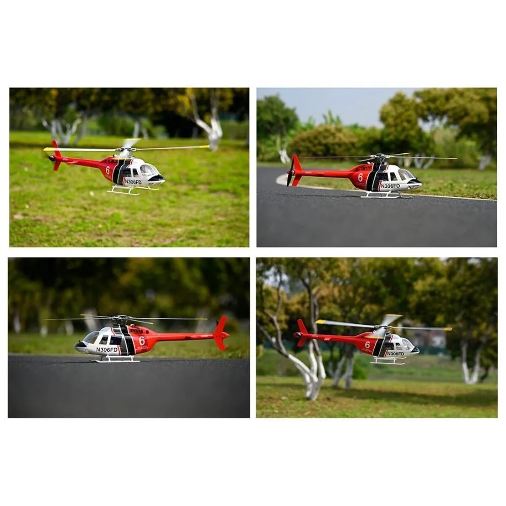 New Plastic Simulation RC Bell 206 Helicopter ERA C138 1:36 Multistyles Servo Pressure Bracket Assembly Bearing Assembly