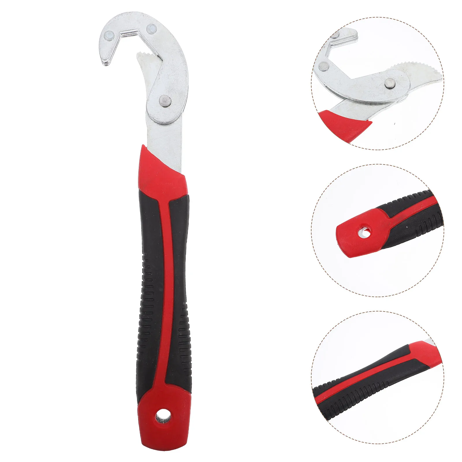 

Universal Adjustable Wrench Plumbing Tools Strong Durable Versatile Basin Sink Car Wrench For Tight Spaces Undermount Sink