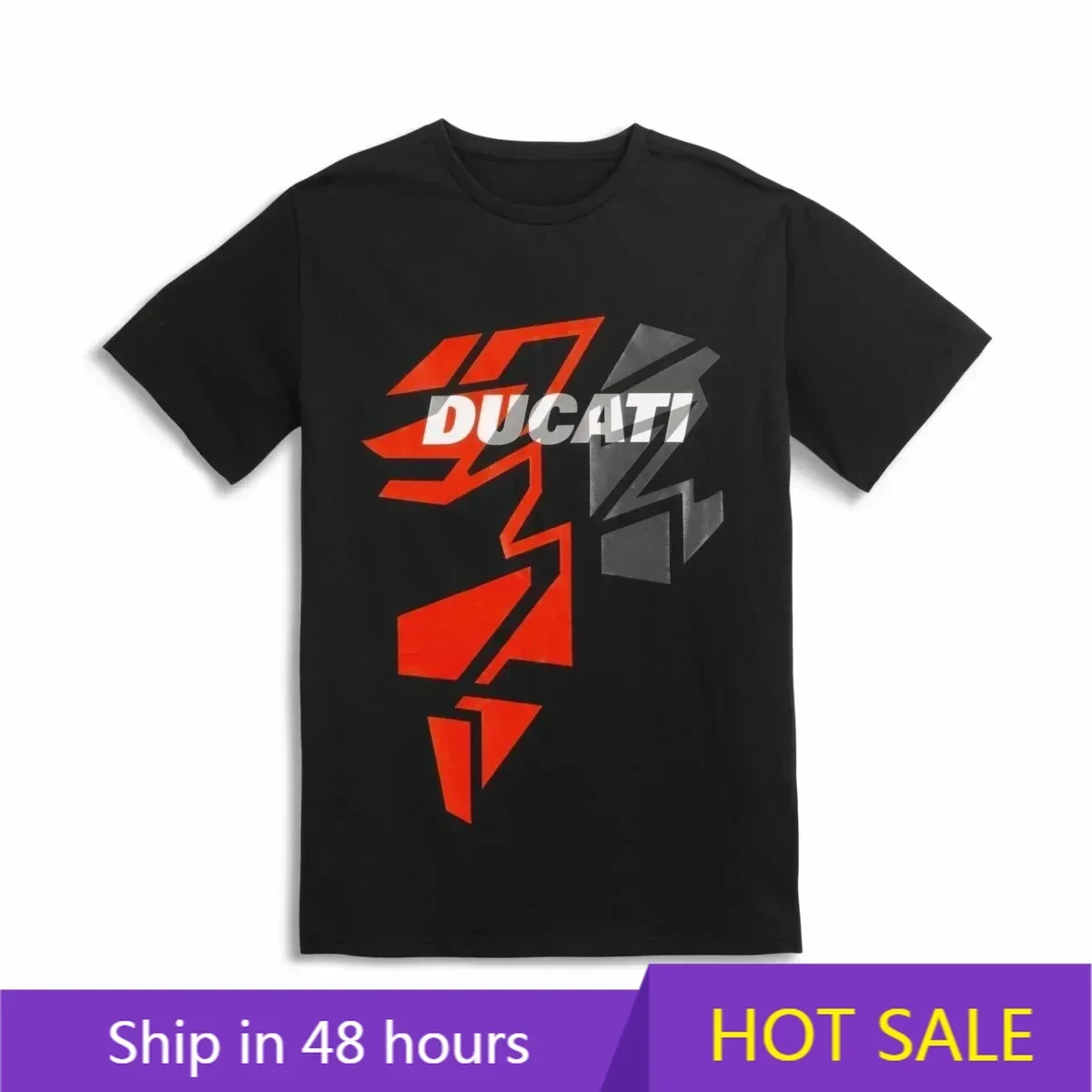 

Men T Shirt Casual DUCATIS Motorcycle T-shirt Graphic Summer Short Sleeves 100% Cotton S-3XL