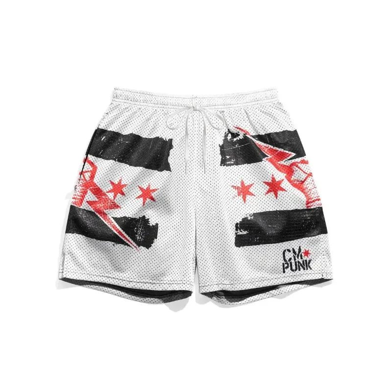 2026 Summer Fighting Training Sports Casual Shorts Star Shorts Men Women Oversized Shorts Breathable Fast Dry 3D Printed Shorts