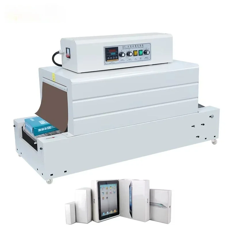 

Промышленная автоматическая машина BS-3020 для термоусадочной пленки с цепной и железной сеткой, упаковочная машина для термоусадочной пленки