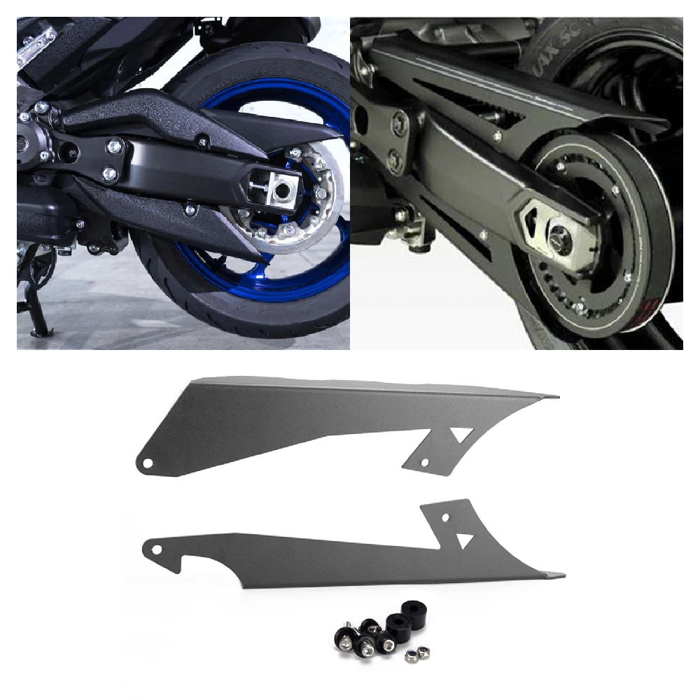 

Fits for Yamaha TMAX 560 530 SX DX XP560 XP530 T-MAX560 TECH MAX 2017-2021 Motorcycle Chain Guard Trim Panel Protective Cover