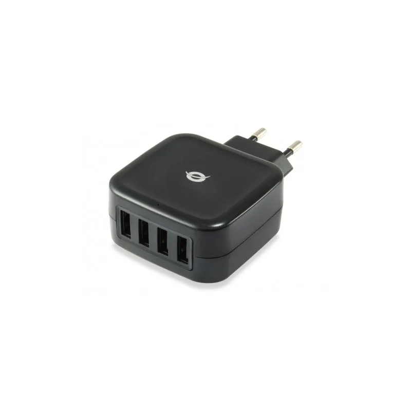 Conceptronic Alhtea Universal charger 4XUSB2.0(5V/DC)- Color black ALTHEA04B tintasycartuchos.com