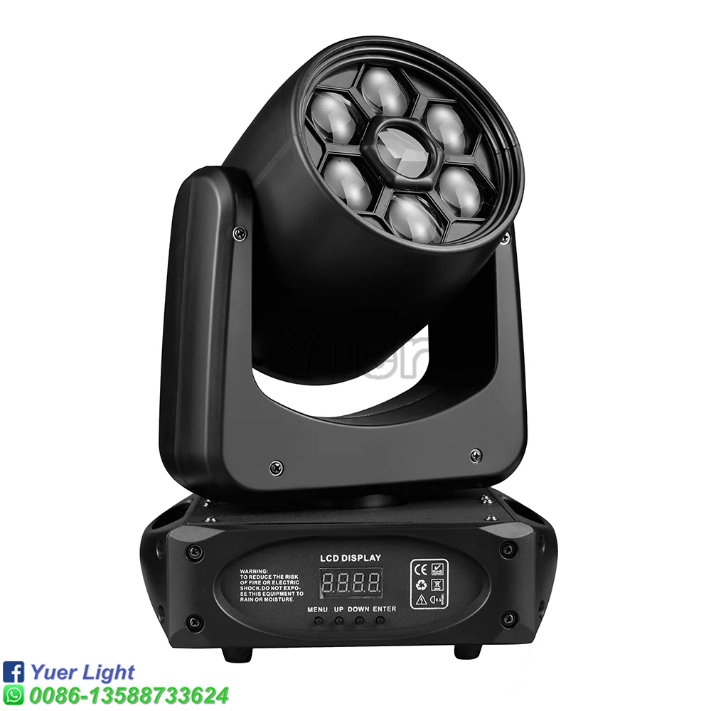 Imagem -05 - Yuer-profissional Palco dj Spot Moving Head Luzes 150w Bee Eyes Led Moving Head Disco Festa de Casamento Dmx Iluminação de Palco 15ch