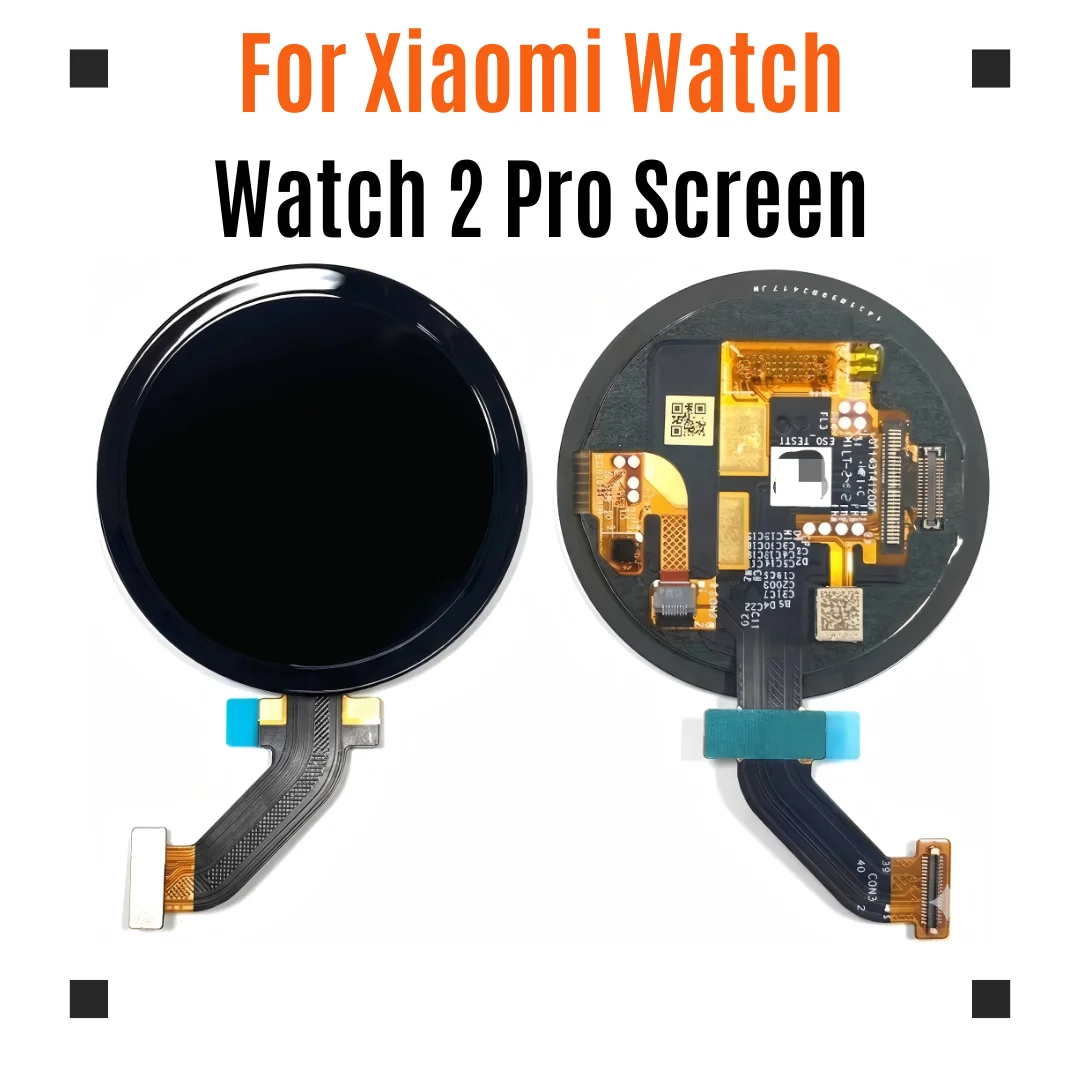 Для Xiaomi Watch 2 Pro: Замена ЖК-экрана, сенсорного дисплея и AMOLED-модуля в сборе