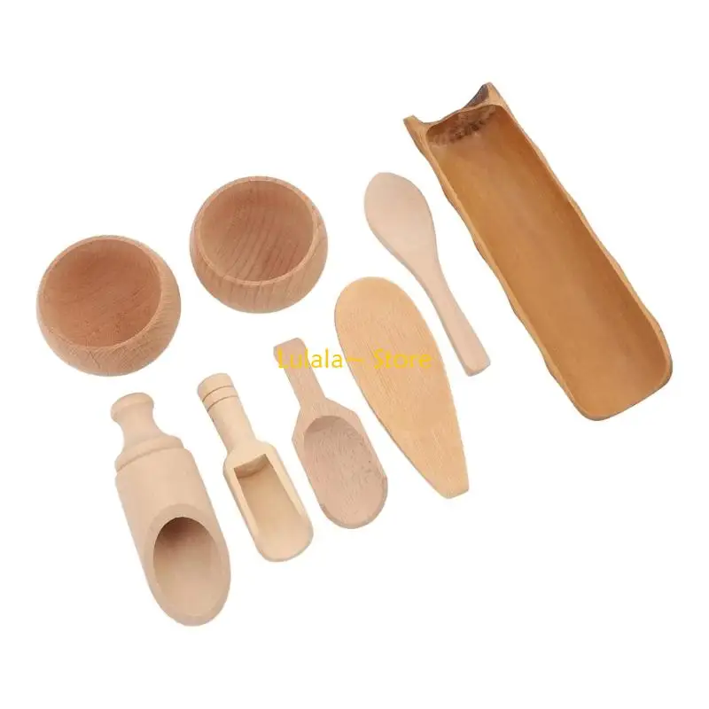 Y4qa Sensory Kitchen Tool Touet éducatif pour le développement du concentré d'âge préscolaire le jouet d'activité