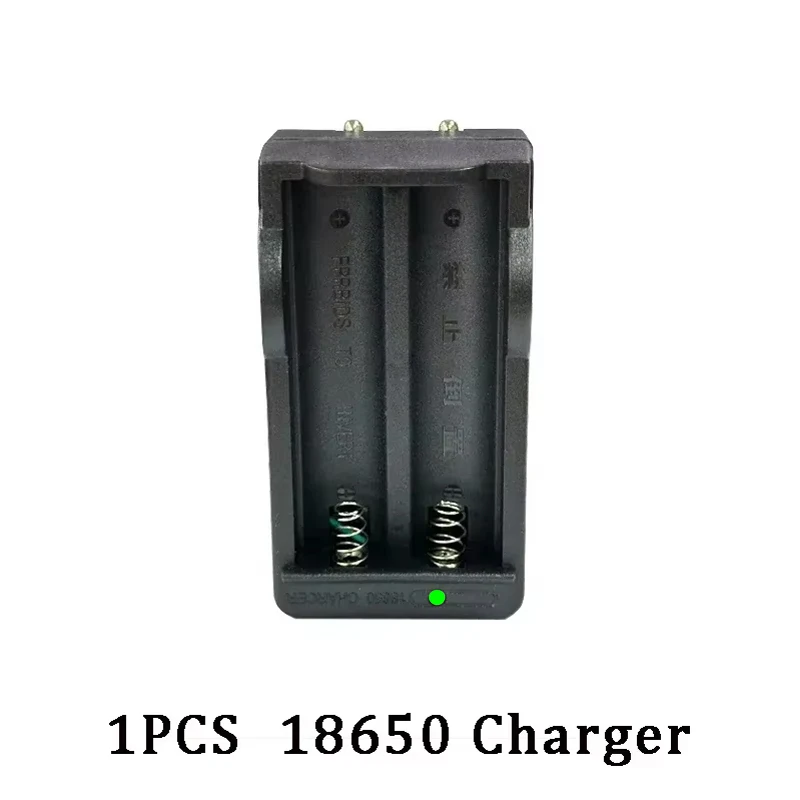 18650Battery Rechargeable Battery 3.7V19800Mah with Charger Capacity Rechargeable Li-IonBattery for Remotecontrolcomputer Shaver