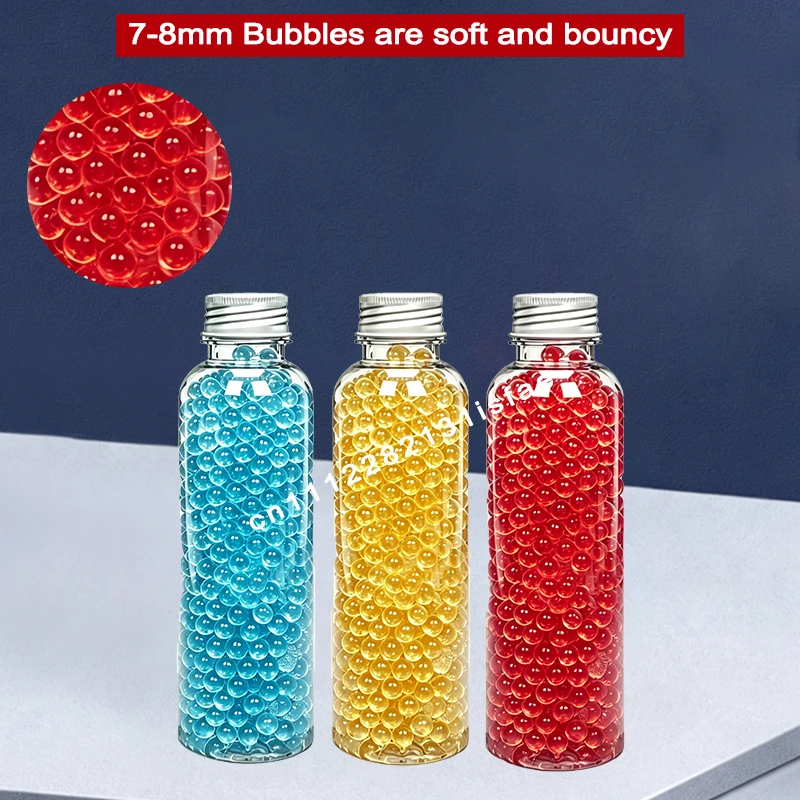 306PCS-7-8mm BB-Soft Balls Good Elasticity Bouncy Children Outdoor Play Matching Accessories