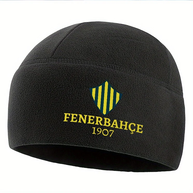 Escudo rayas año Fenerbahce logo hombres mujeres Unisex Beanie Jersey gorra invierno térmica sombrero cálido Navidad al aire libre ciclismo Hikin