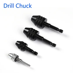 Mini anahtarsız matkap aynası 0.3-8mm elektrik matkap uçları Collet fikstür aracı Hex Shank hızlı değişim dönüştürücü Mandril gravür Chuck