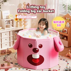 Baby Soaking Tub 0-5 Years Old Household Collapsible Insulation Children Bath Tub Baby Bathtub Foldable for Shower