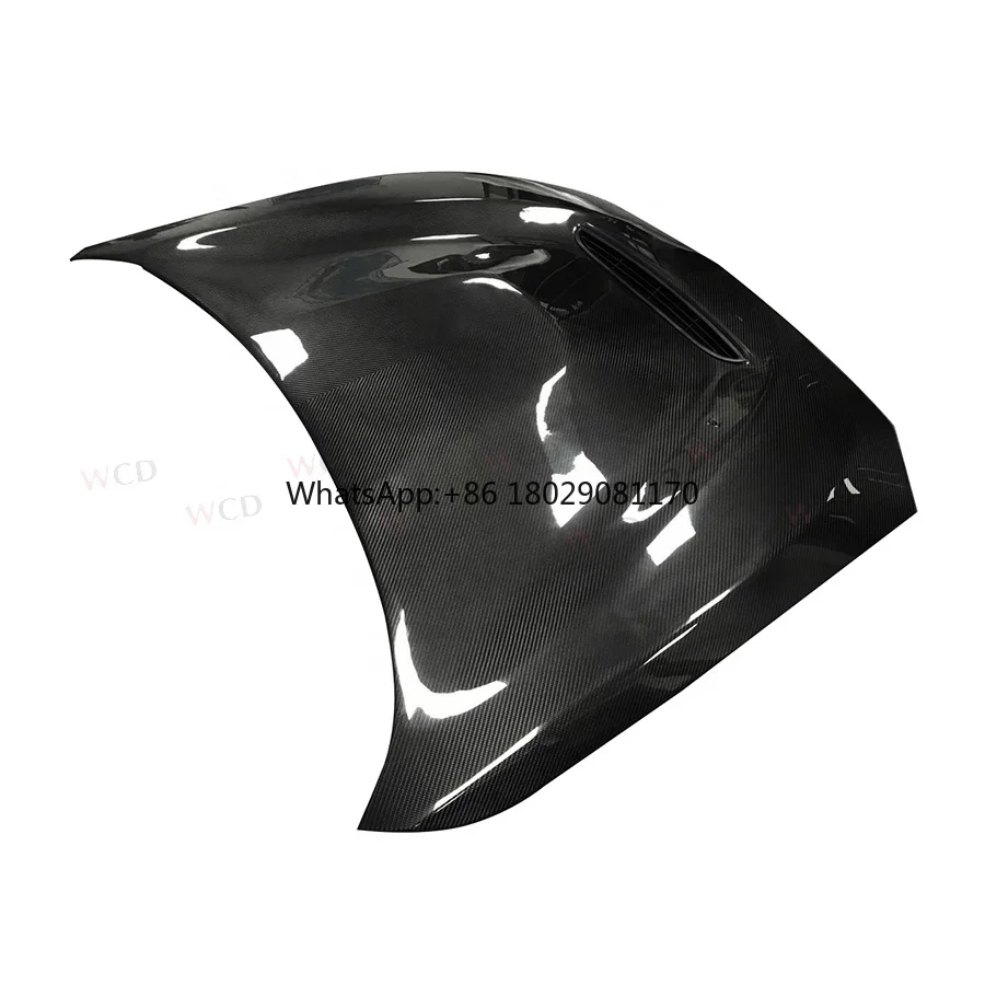 Capota da capa da fibra do carbono do estilo GTS, capa dianteira para BMW F22, F87, F21, M2, M2C, M235i, 14-19 capot da capa do motor