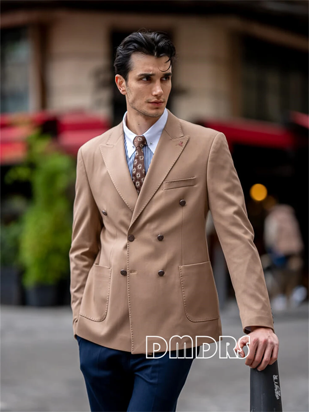 2025 Fashionable Mens Suit Jacket, Slim Fit Plus Size Suit Blazer for Men, Solid Pocket Suits XXS-7XL High End Suit