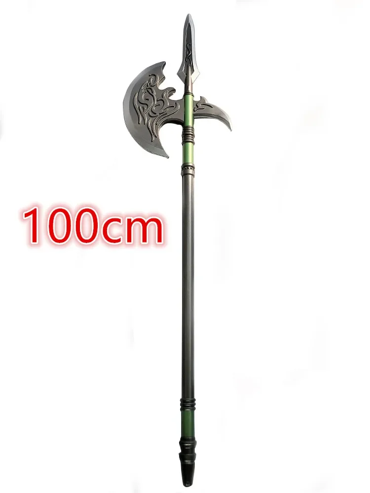 Épée de Tomahawk chinoise pour garçons, arme de odor, trois Kingoters, modèle de jeu en plis, accessoires de couteau, jouets pour enfants, cadeau de cosplay, prairie, 1:1