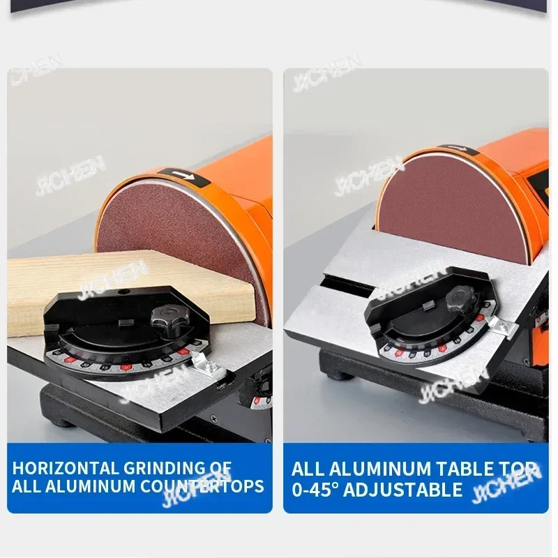 JC New1pc 900w Abrasive Disc Sanding Belt Machine High-power Sanding Woodworking Grinding Wheel Sanding And Polishi