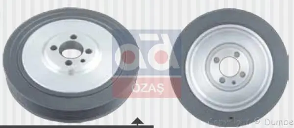 Store code: 2050 for crankshaft pulley 01 DOBLO 1.9d