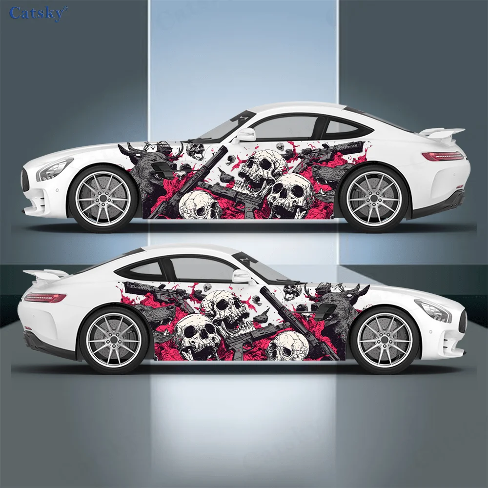 

Виниловая наклейка с черепом жестокой войны, собака, опасность, автомобильная виниловая наклейка, самоклеящаяся наклейка из ПВХ, подходит для грузовиков, внедорожников, декора, автоаксессуары, подарок