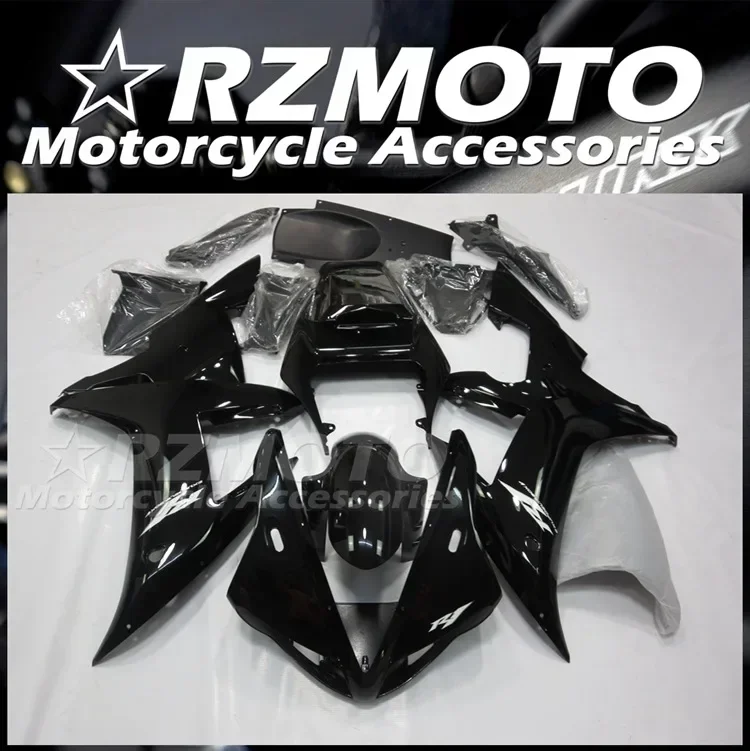 

4Gifts New ABS Whole Motorcycle Fairings Kit Fit For YAMAHA YZF-R1 2002 2003 02 03 Bodywork Set Glossy Black