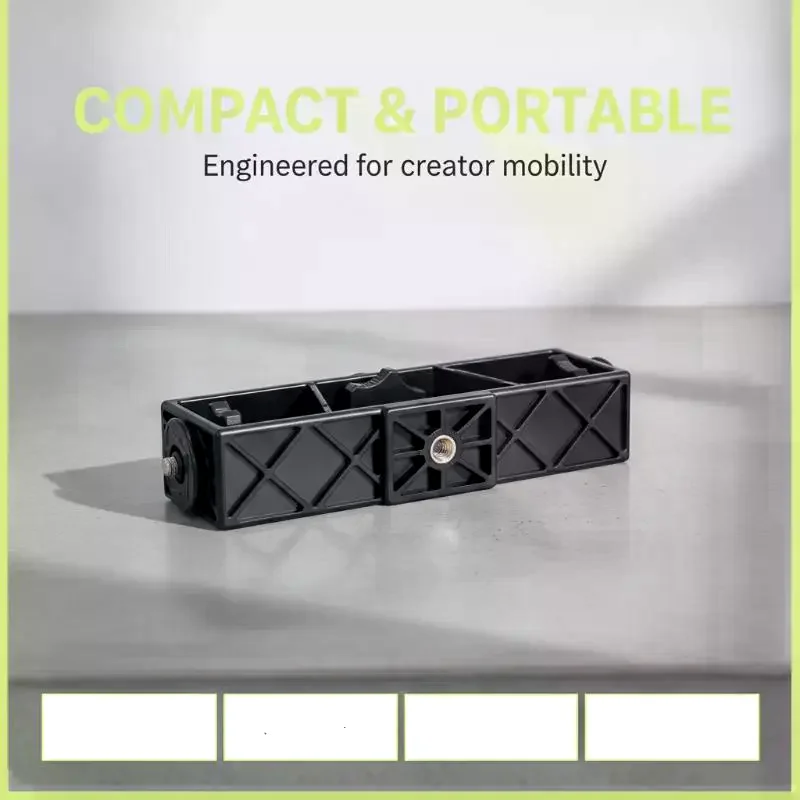 3-Camera Setup Phone Holder Mount Easy Install Stable Stabilizer for Live Streaming Content Creator Vlogger Use