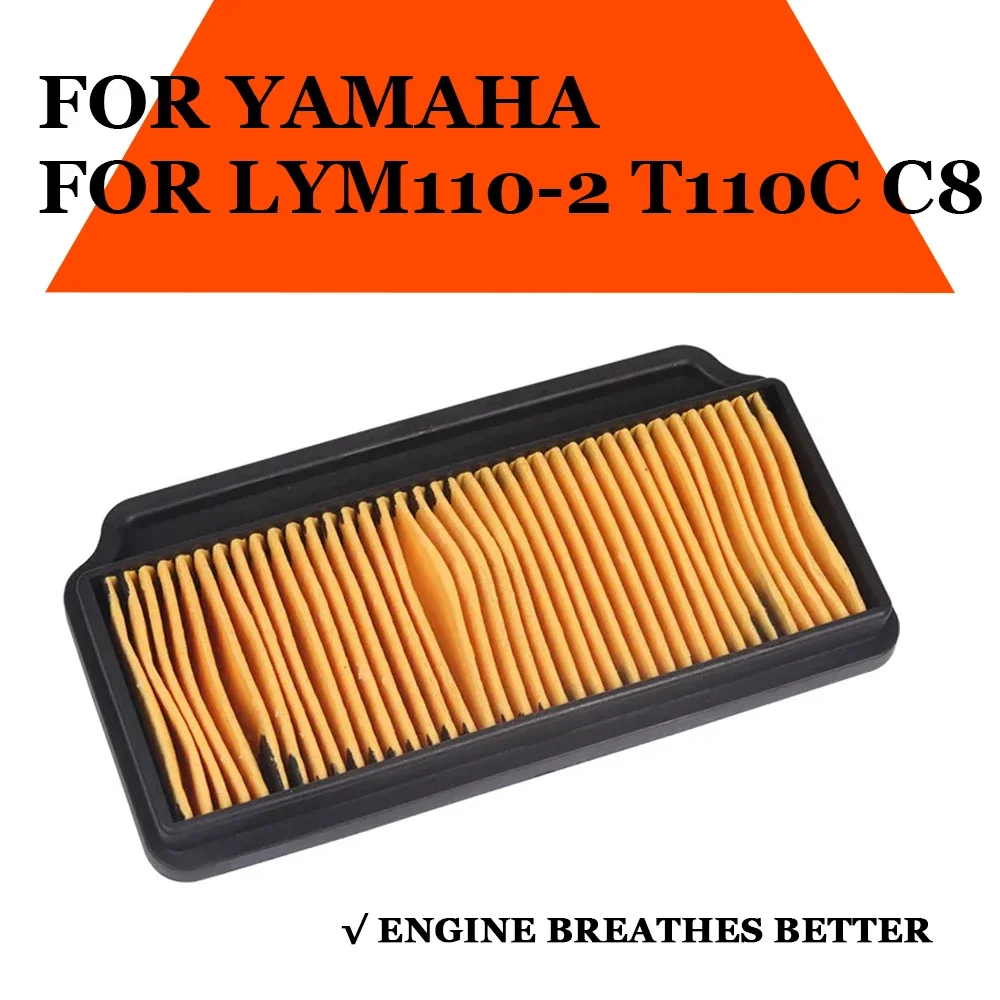 Filtro de Aire para YAMAHA Crypton R T110 C8 T110C YM110-2 4S9-E4451-00, Filtro de Elemento de Aire, Pieza de Motocicleta