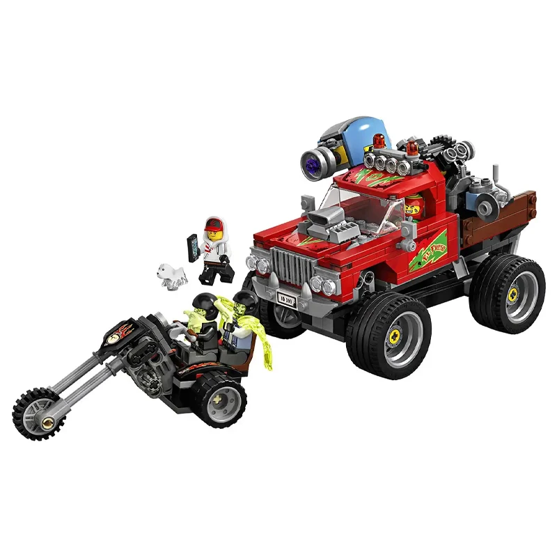 

Конструктор El Fuego's Stunt Truck 70421, игровой набор Ghost Playset, интерактивный игровой набор с дополненной реальностью (428 деталей)
