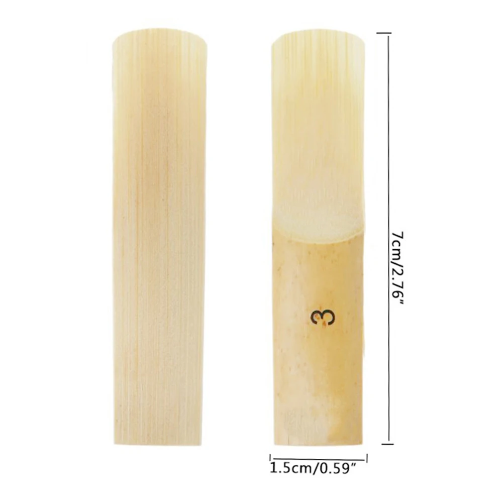 10 Pack Eb Alto Sax Reeds Saxophone Reeds Thinner Reed Tip Alto Saxophone Reeds Traditional Reed Woodwind Instrument Accessories