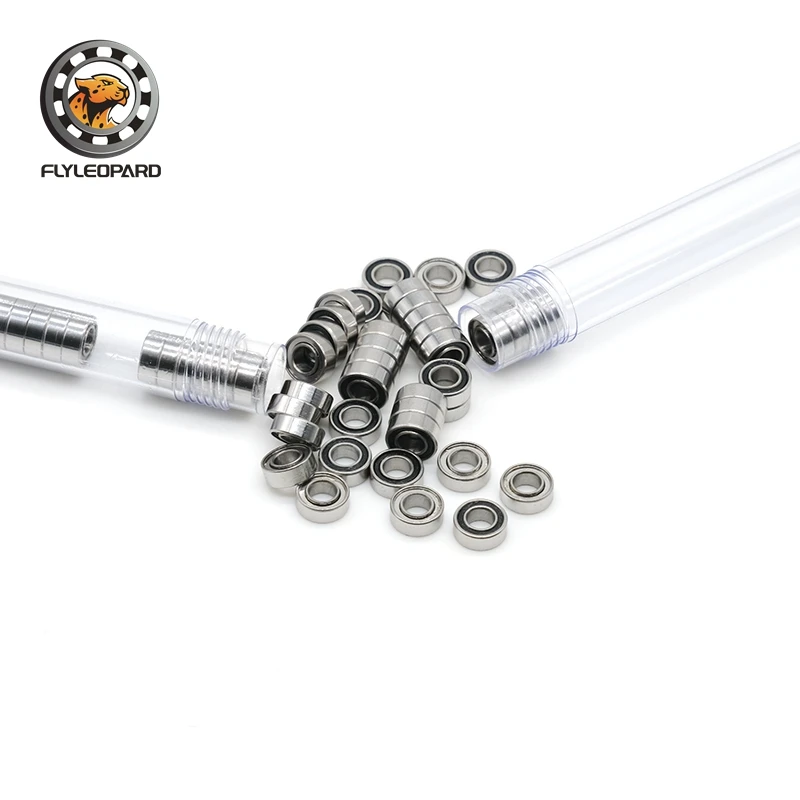 

10PCS SR144TIZN8 3.175x6.35x2.38mm Ceramic Dental Bearings High Speed Dustproof For NSK RUCA Handpiece