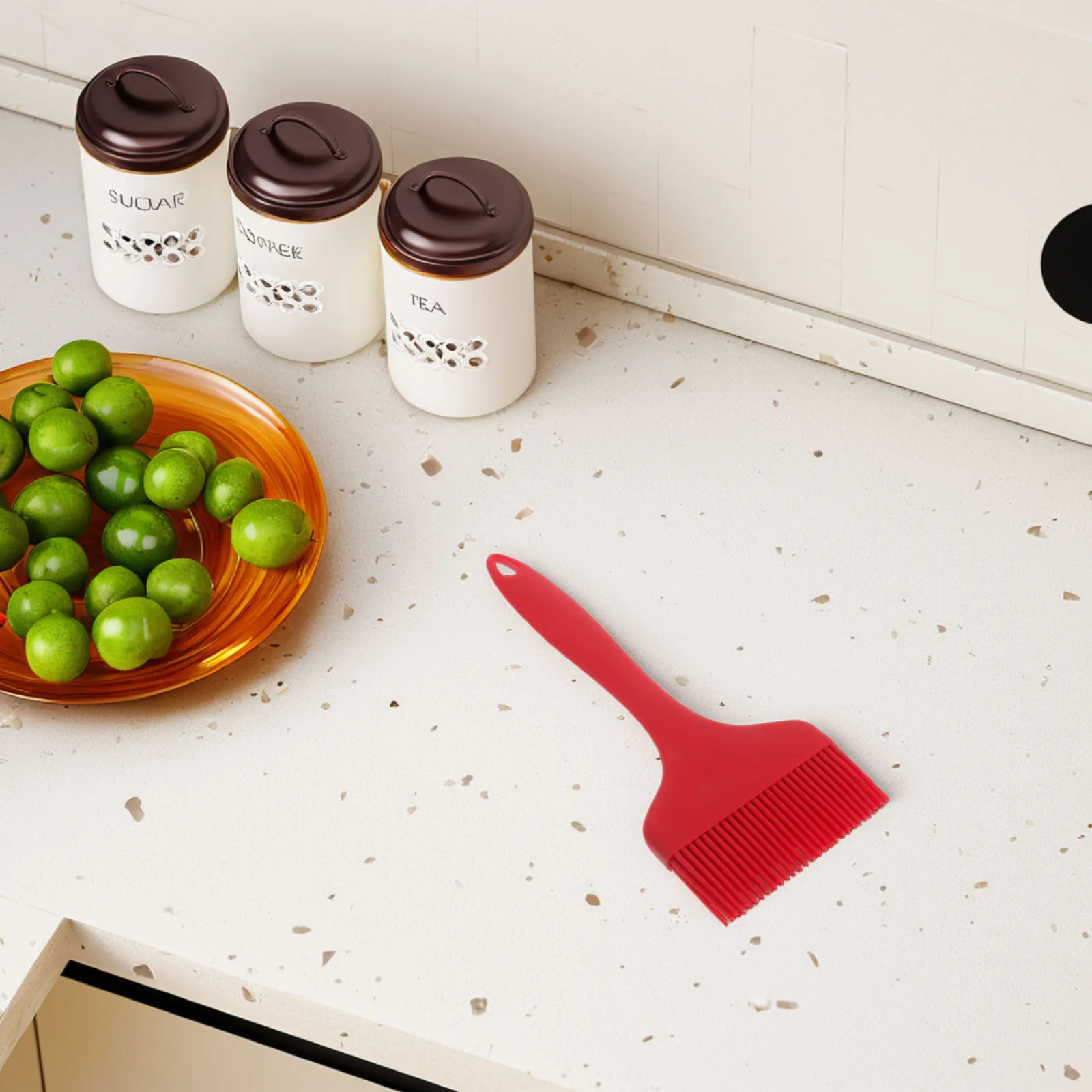 

Applicator Silicone Oil Brush Round Cake Painting Brushes Bbq for Sauce Barbecue