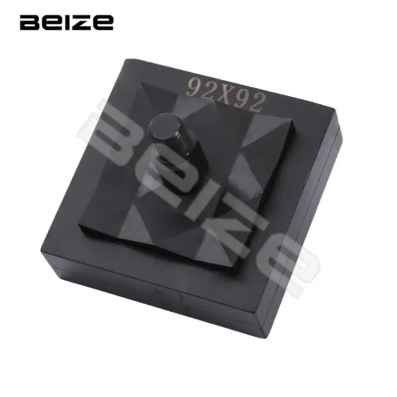 Imagem -04 - Beize 92x92 mm Hidráulica Perfuração Quadrado Morrer para Syk8 15 Quadrado Buraco Morrer Manual de Perfuração Morrer para Syk15 Aço Inoxidável