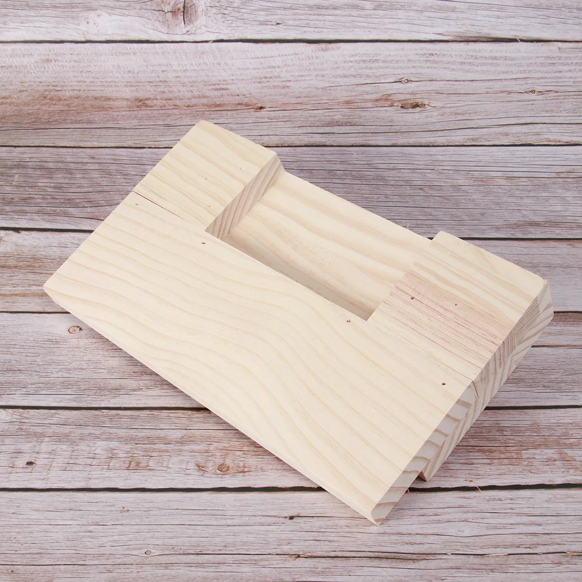 

4-Layer Wooden Essential Oil Storage Rack Solid Wood Desktop Organizer Display Stand For Aromatherapy Bottles Makeup Storage