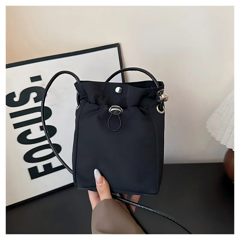 Bolso Bandolera de Nylon Homefish, Mini Cartera para Teléfono, Bolso de Hombro Cuadrado Multifuncional, Bolso Bandolera, Bolso Mensajero