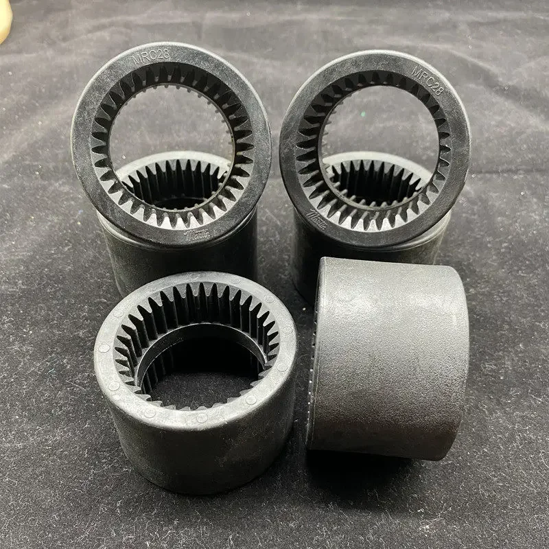 For MRC Series Black Nylon Coupling Sleeve, Full Sizes MRC19 to MRC65, Transmission Gear Cushion