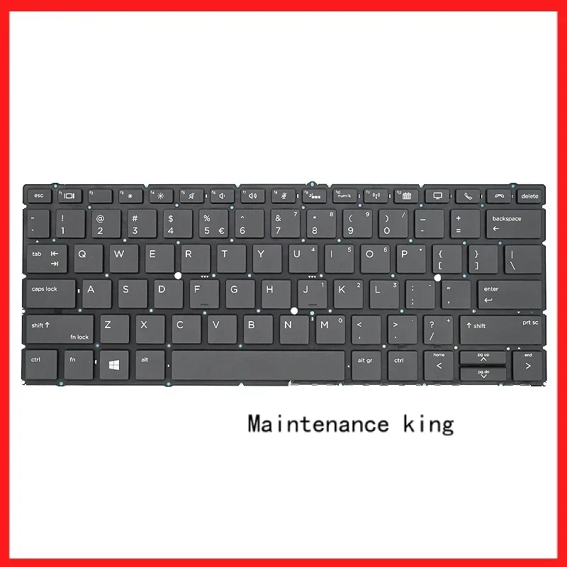 New Genuine Laptop Rreplacement Keyboard Compatible for HP EliteBook X360 830G6 835 730 735 G6