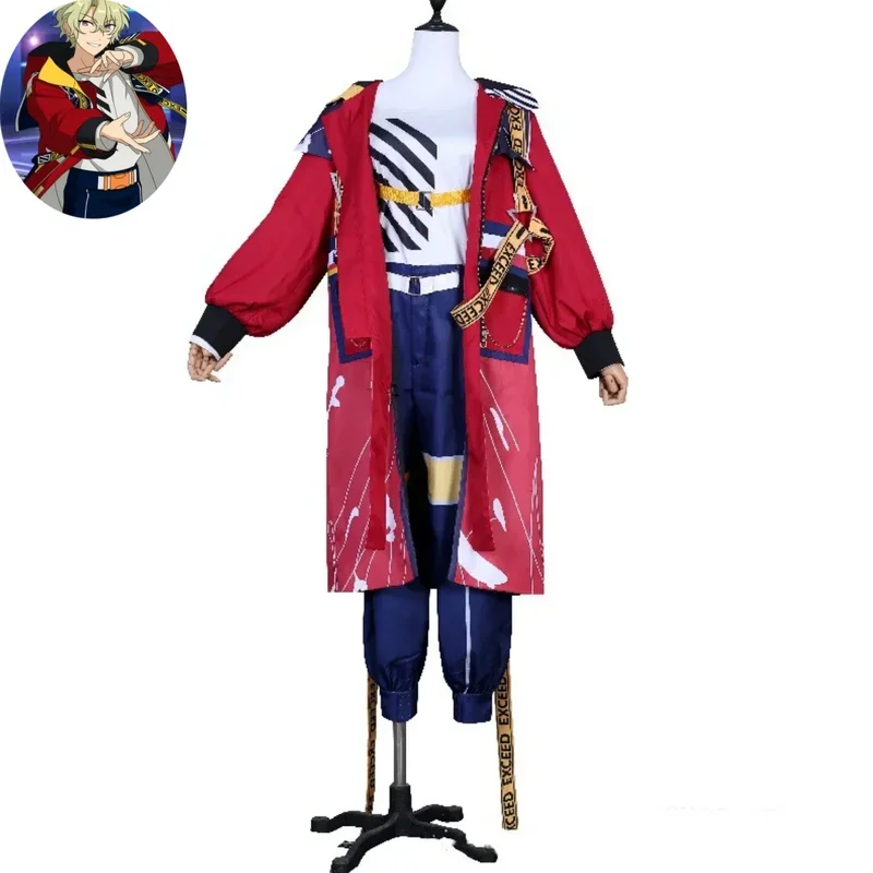 FC6Anime Game Ensemble Es2 Stars Tomoe Hiyori Costume Cosplay Es Music 6 Anniversario Esce la parrucca uniforme della squadra Uomo Donna Parte @ FC8!