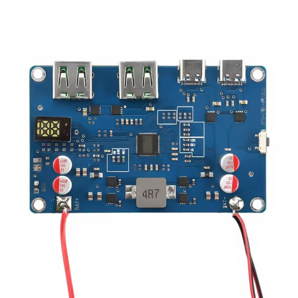 

100W PD QC Fast Charging Power Bank Module For Solar Charging Safety Protection Power Bank Supports PD Bidirectional Charging