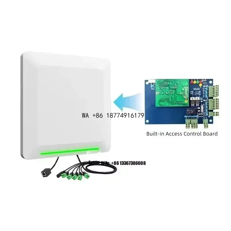 wmwmnu RS232/WG26/RELAY/TCP/IP/POE/WIFI Rfid Card Reading Wireless Access Control Parking System Uhf Rfid Reader TCP