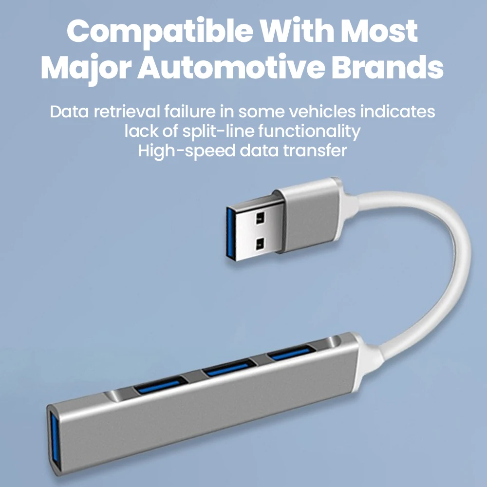 USB C Hub USB Hub 3.0 2.0 USB Splitter 4 in 1 USB Extender USB Distributor Type C Dock Station For PC Computer Accessories