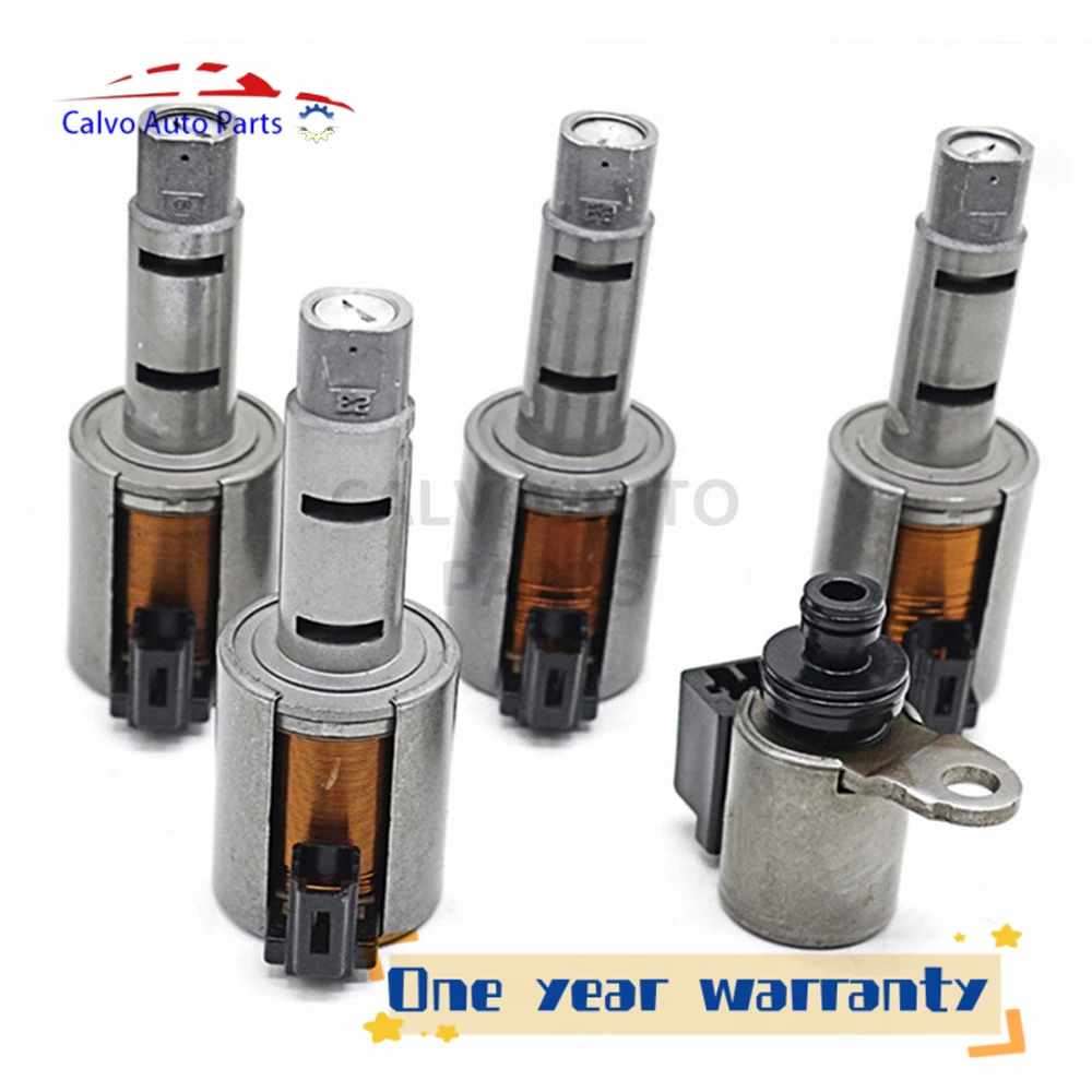 

5PCS RE0F11A JF015E CVT Automatic Transmission Solenoid Kit For Nissan Sentra Versa Chevrolet Spark Suzuki Swift 2012-2015