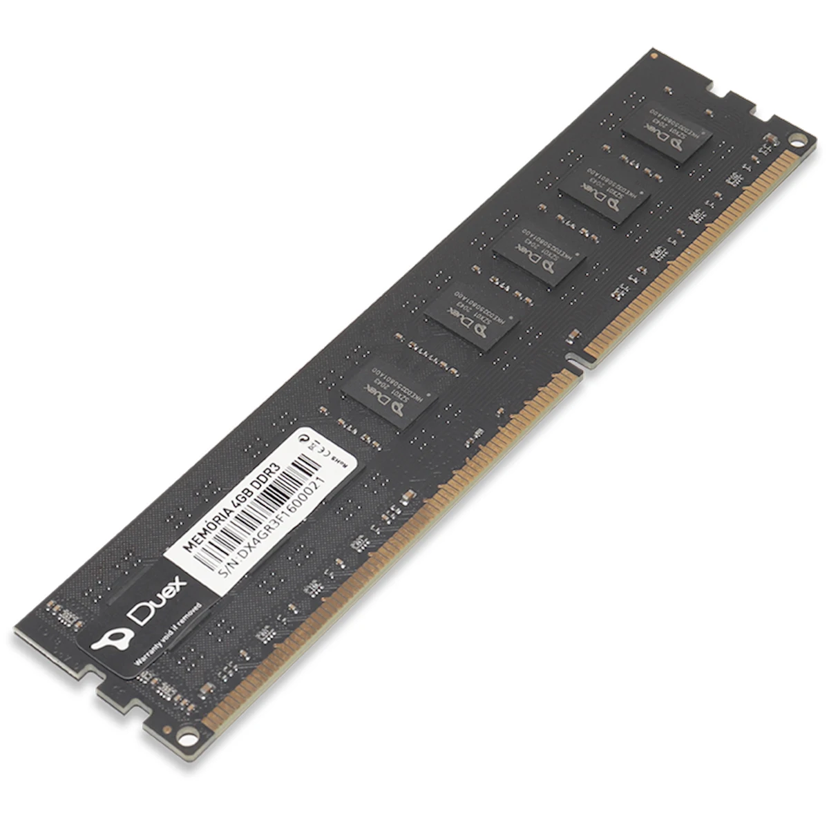 4GB RAM Memory Duex DDR3 1600MHZ DIMM