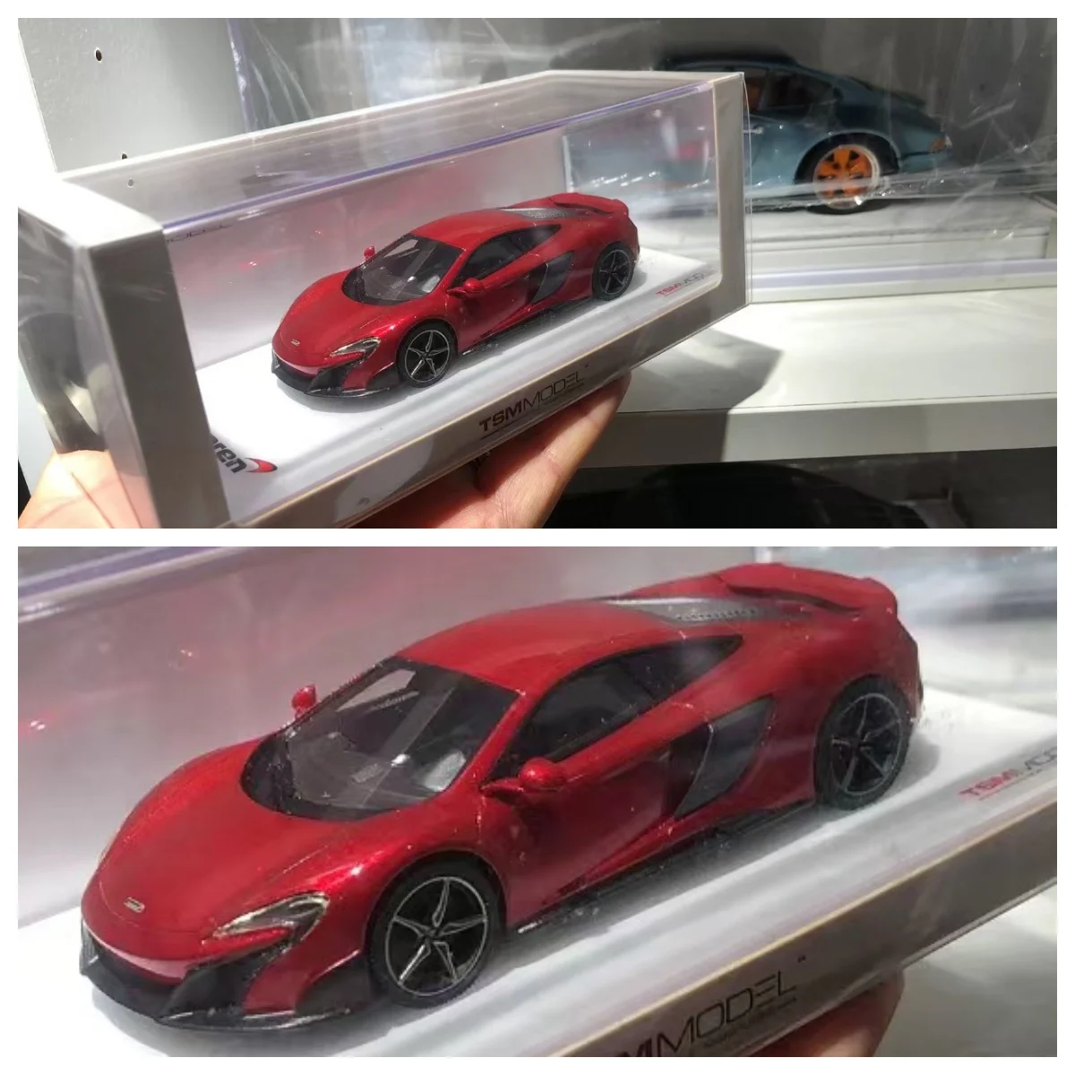 675lt Volcano Red Tsm 1:43 Tsm430210 Resin Model Car Collection Limited Edition Hobby Toys