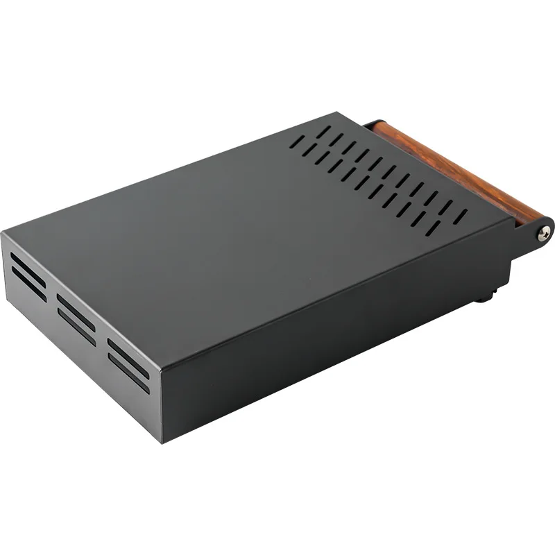 

2026 Barista Tool Black Knock Box Drawer Stainless Steel Coffee & Tea Tools Convenient Drawer Type Coffee Knock Box