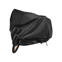Bike Cover Xl Waterproof Black 200x70x110cm Outdoor Protector Rain Sun Uv Dust Windproof Lockhole Security Waterproof Bike Cover