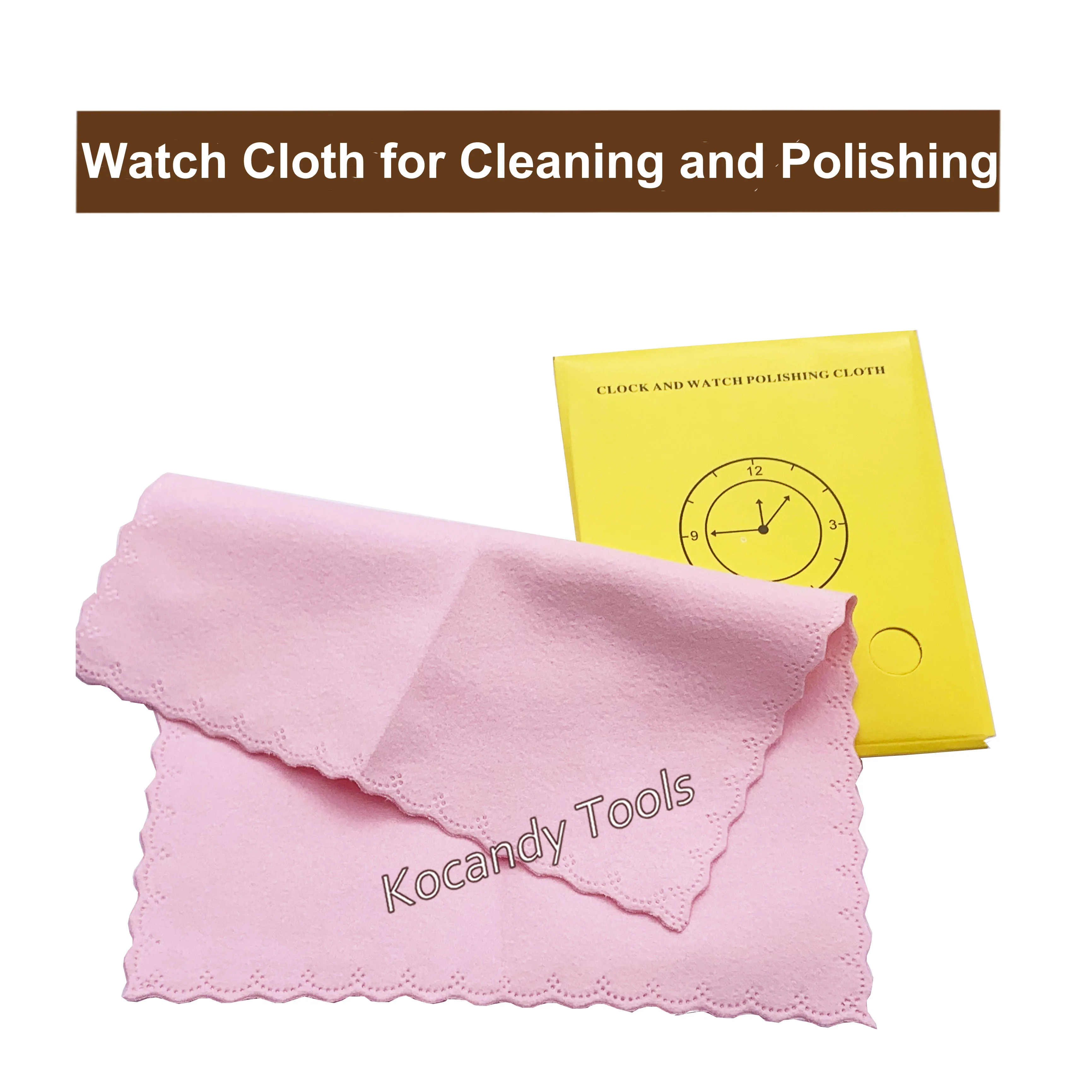 Soft Chamois Glasses Cleaner Watch Eyeglasses Microfiber Clean Cloth for Watch Repair and Polishing